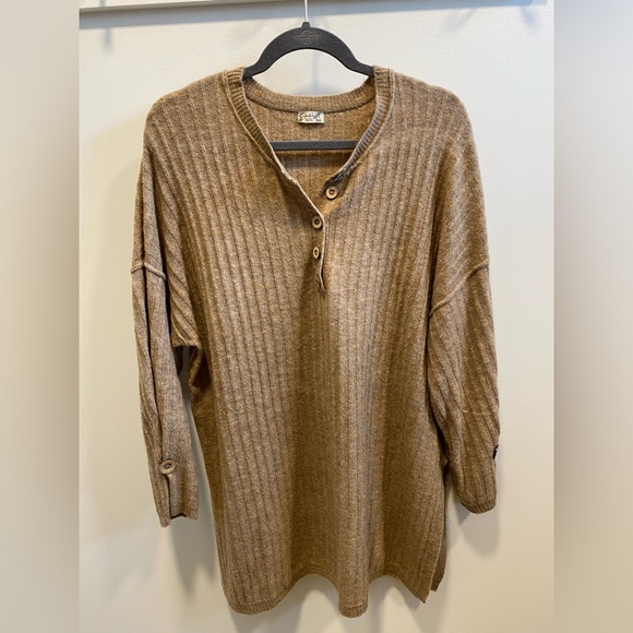 Free People Intimately Around The Clock Sweater Size M - Picture 2 of 4